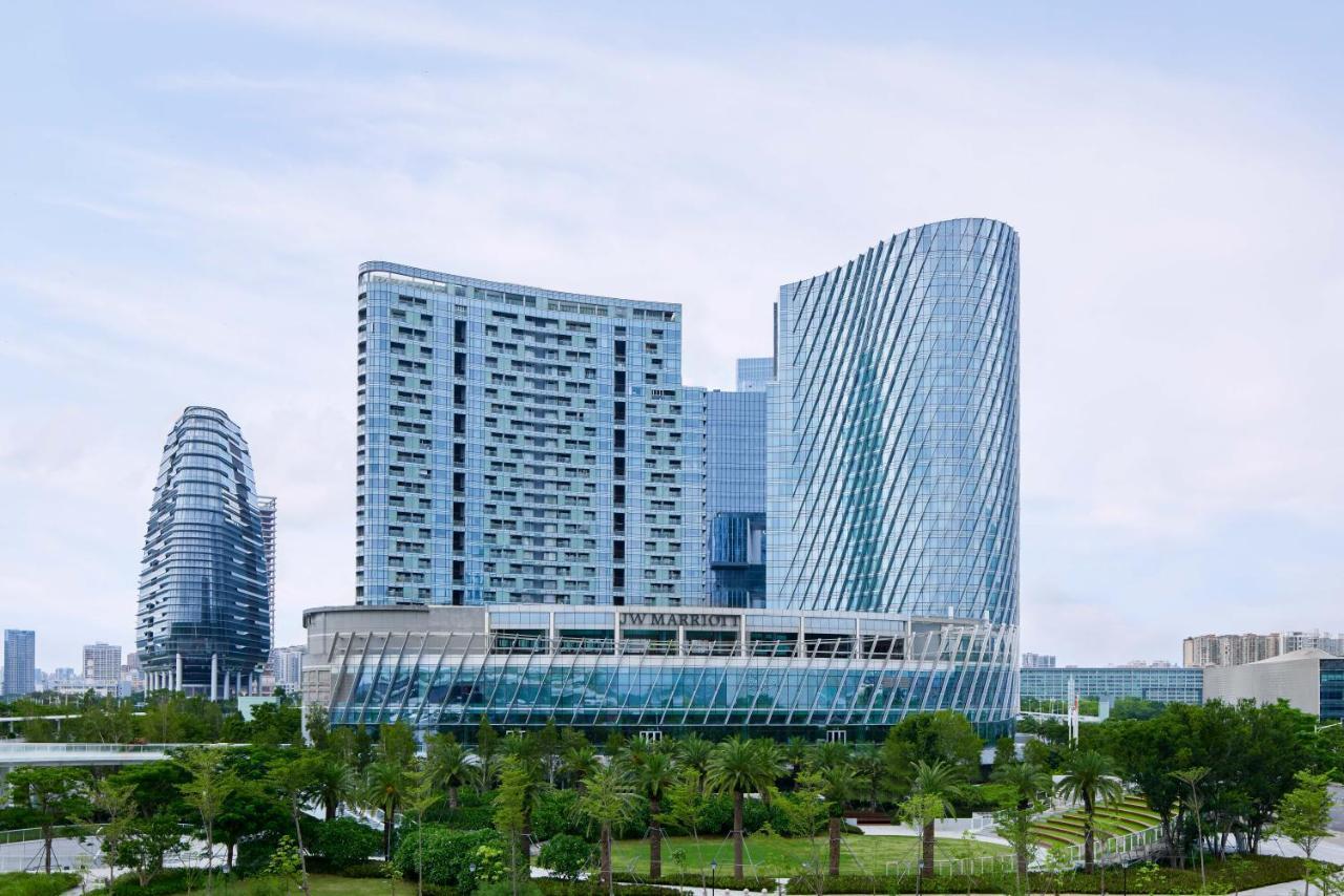 JW Marriott Hotel Shenzhen Bao'an International Airport Exterior foto