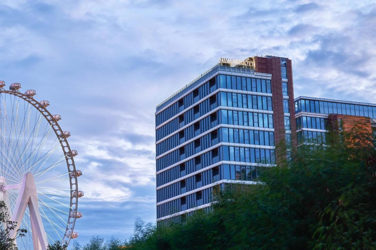 JW Marriott Hotel Shenzhen Bao'an International Airport Exterior foto